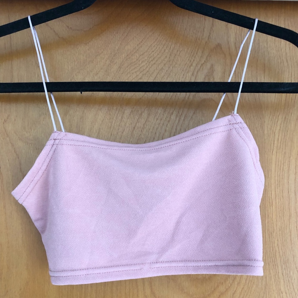 Spaghetti strap crop tops
